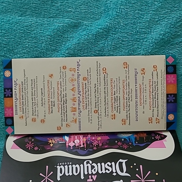 D23 Day at Disneyland Guide Map - Picture 3 of 4